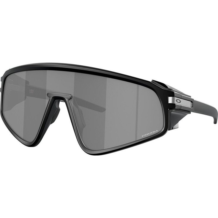 Oakley Latch Panel Prizm Sunglasses - Matte Black & Prizm Black