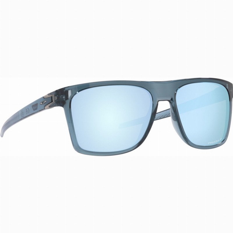 Oakley Leffingwell Prizm Polarised Sunglasses - Deep Water & Crystal Black