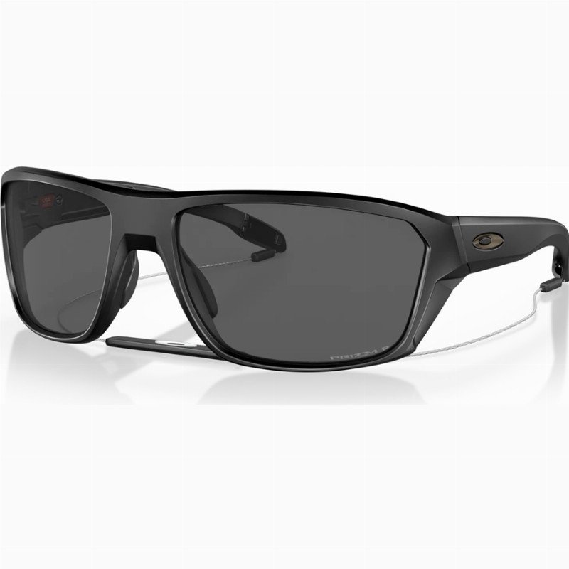 Oakley Split Shot Prizm Polarised Sunglasses - Matte Black & Prizm Black