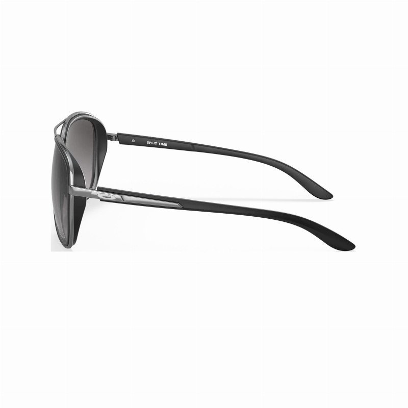 Split Time Sunglasses in Velvet Black