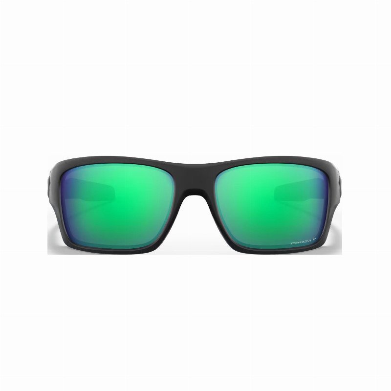 Turbine Prizm Polarised Sunglasses in Matte Black & Prizm Jade