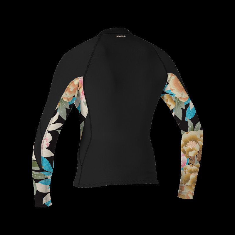 Bahia 1mm Jacket in Black, Mikah Floral & Black