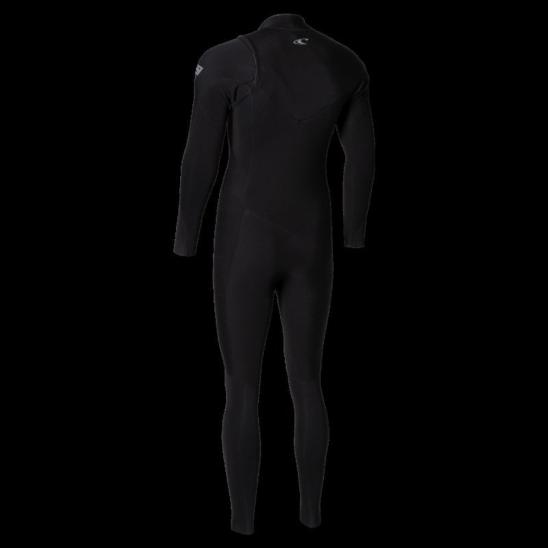 Epic 5/4mm Chest Zip Wetsuit in Black, Black & Black