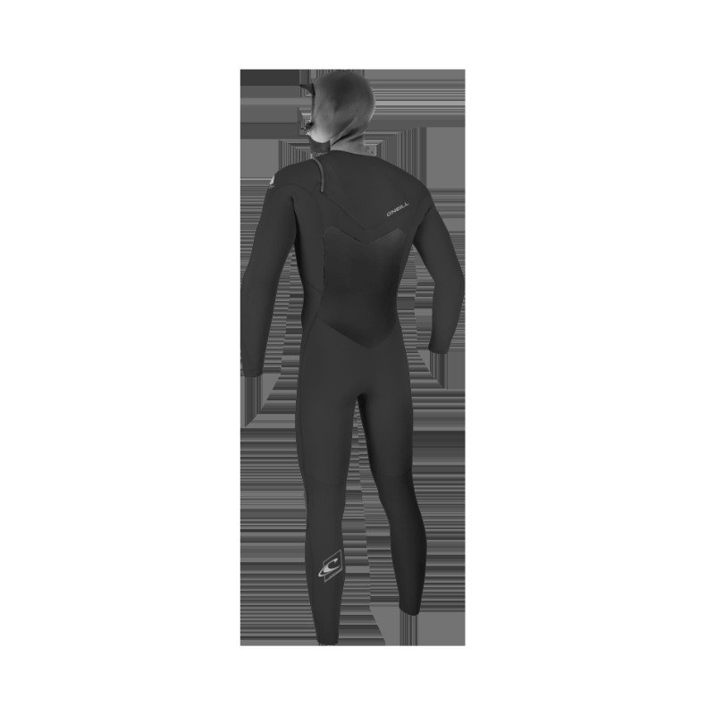 EPIC 6/5MM HOODED CHEST ZIP WETSUIT IN BLACK