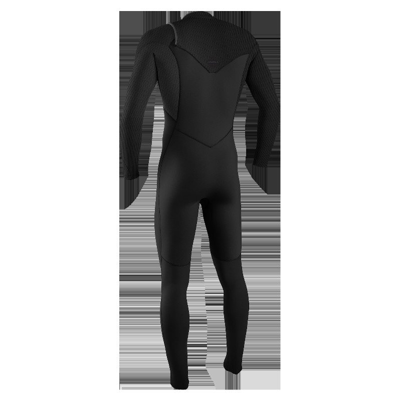 Hyperfreak 3/2mm+ Chest Zip Wetsuit in Black