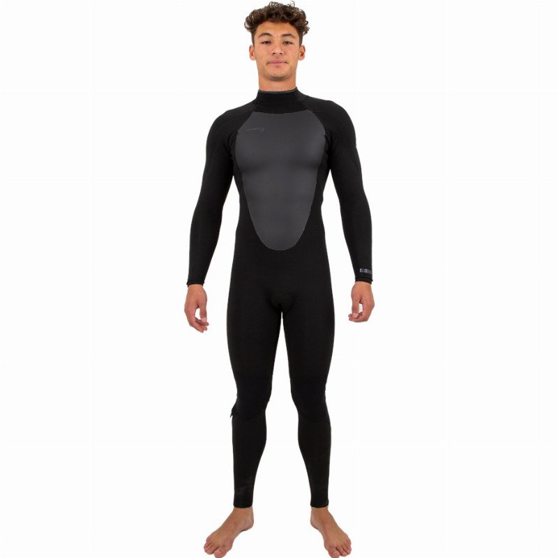 O'Neill Mens Epic 4/3mm Back Zip Wetsuit - Black