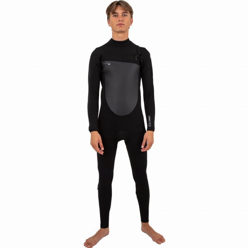 O'Neill Mens Epic 4/3mm Chest Zip Wetsuit - Black