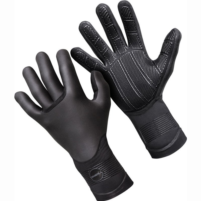 O'Neill Psycho Tech 3mm Wetsuit Gloves - Black