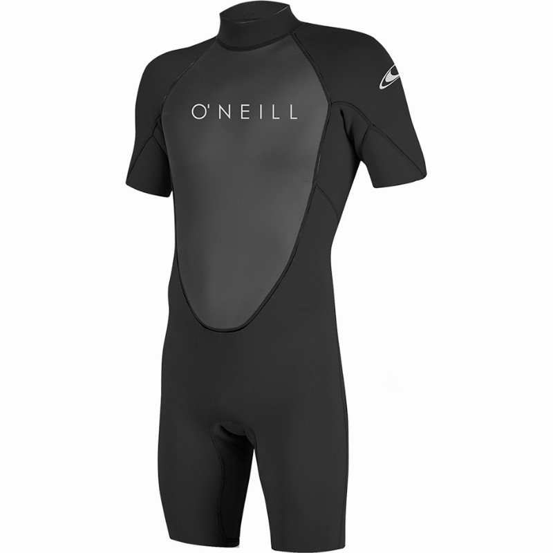 O'Neill Reactor-2 2mm Back Zip Shorty Wetsuit - Black - XXXL