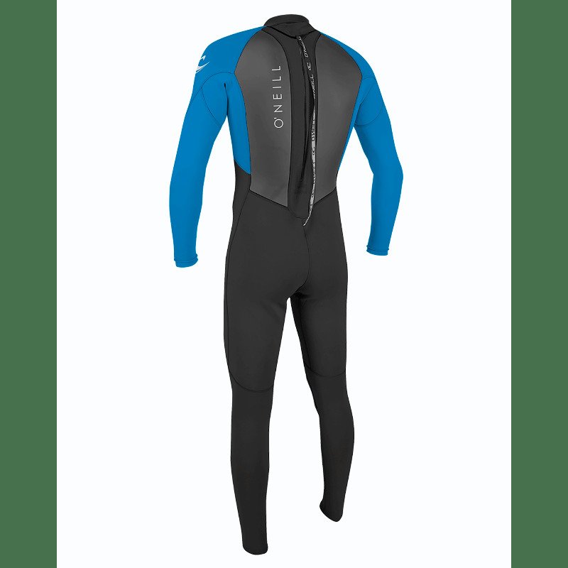 Reactor-2 3/2mm Back Zip Wetsuit in Black & Ocean