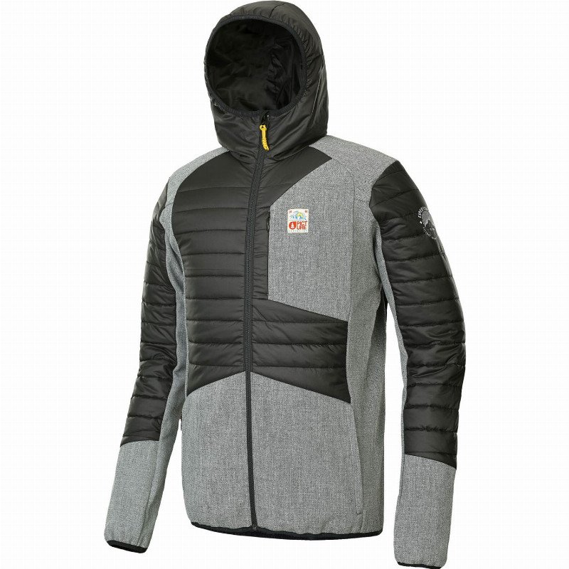 INFUSE MID LAYER GREY MELANGE BLACK SMALL