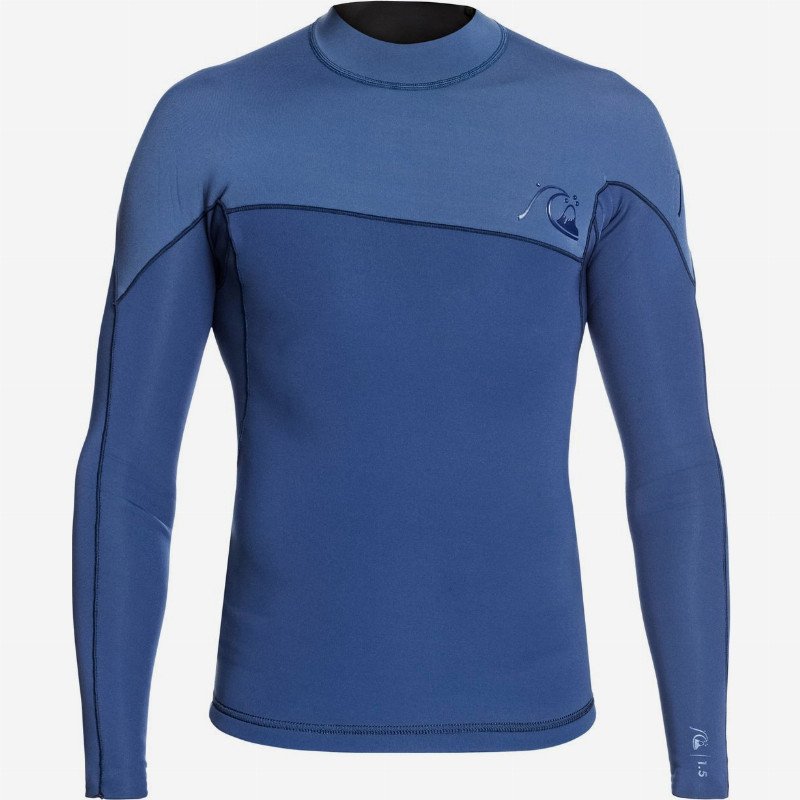 1.5mm Highline Limited - Long Sleeve Neoprene Surf Top for Men - Blue - Quiksilver