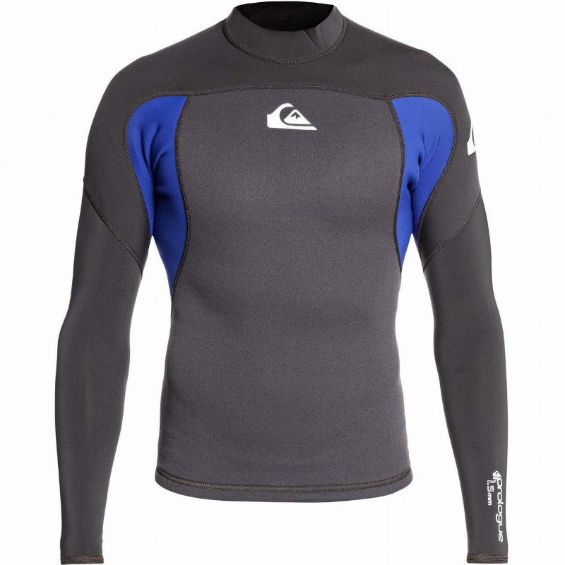 1.5mm Prologue - Long Sleeve Neoprene Surf Top - Men - XS - Black