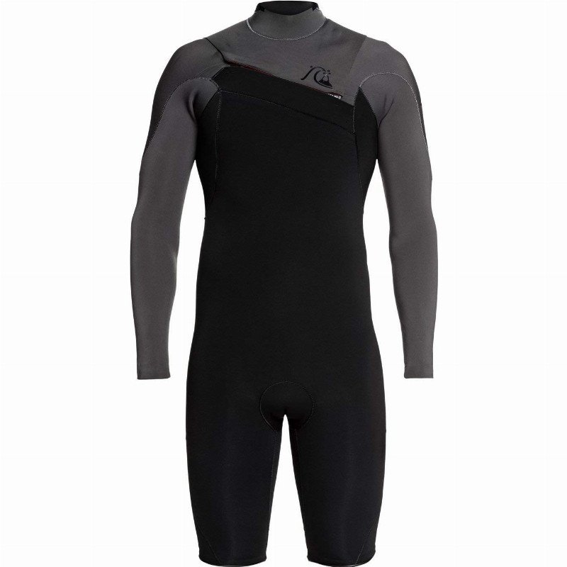 2/2mm Highline Ltd - Long Sleeve Chest Zip Springsuit for Men