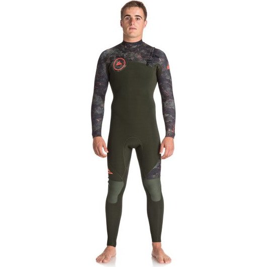 5/4/3MM SYNCRO SERIES - CHEST ZIP GBS WETSUIT FOR MEN GREEN