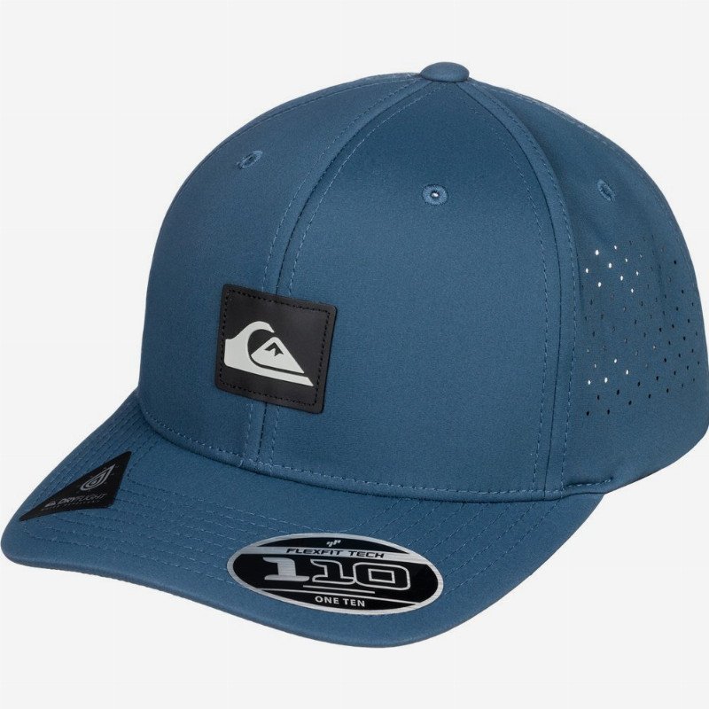 Adapted - Flexfit Cap for Men - Blue - Quiksilver