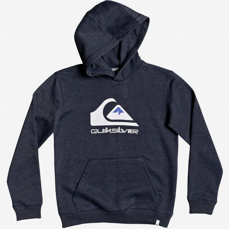 Big Logo - Hoodie for Boys 8-16 - Blue - Quiksilver