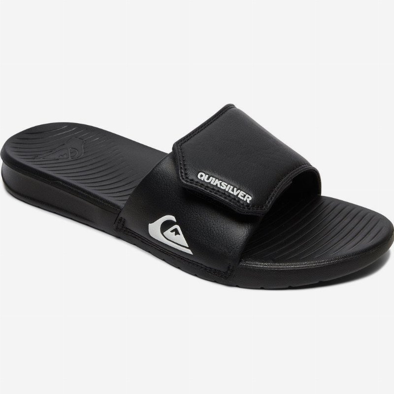 Bright Coast - Adjustable Sliders for Men - Black - Quiksilver