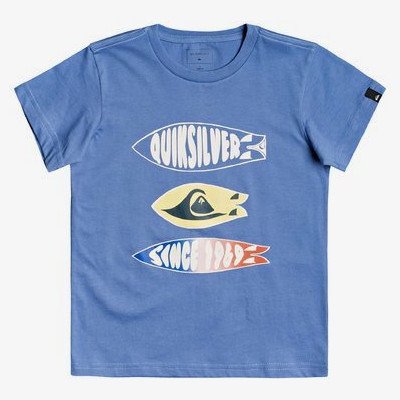 Bubble Games - T-Shirt for Boys 2-7 - Blue - Quiksilver