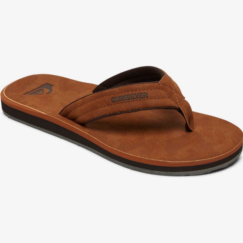 Carver Nubuck - Sandals for Men - Brown - Quiksilver