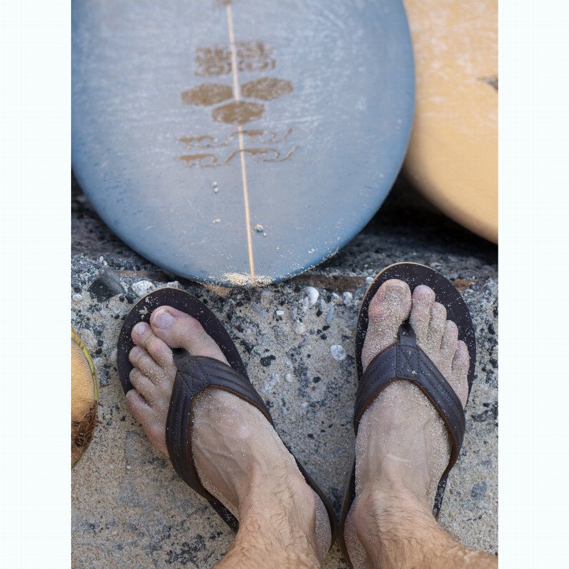 Carver Nubuck - Sandals for Men - Brown - Quiksilver