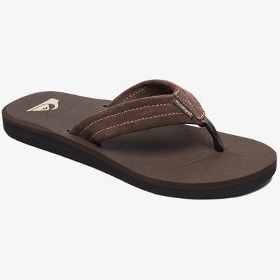 Carver Suede - Leather Sandals for Men - Brown - Quiksilver