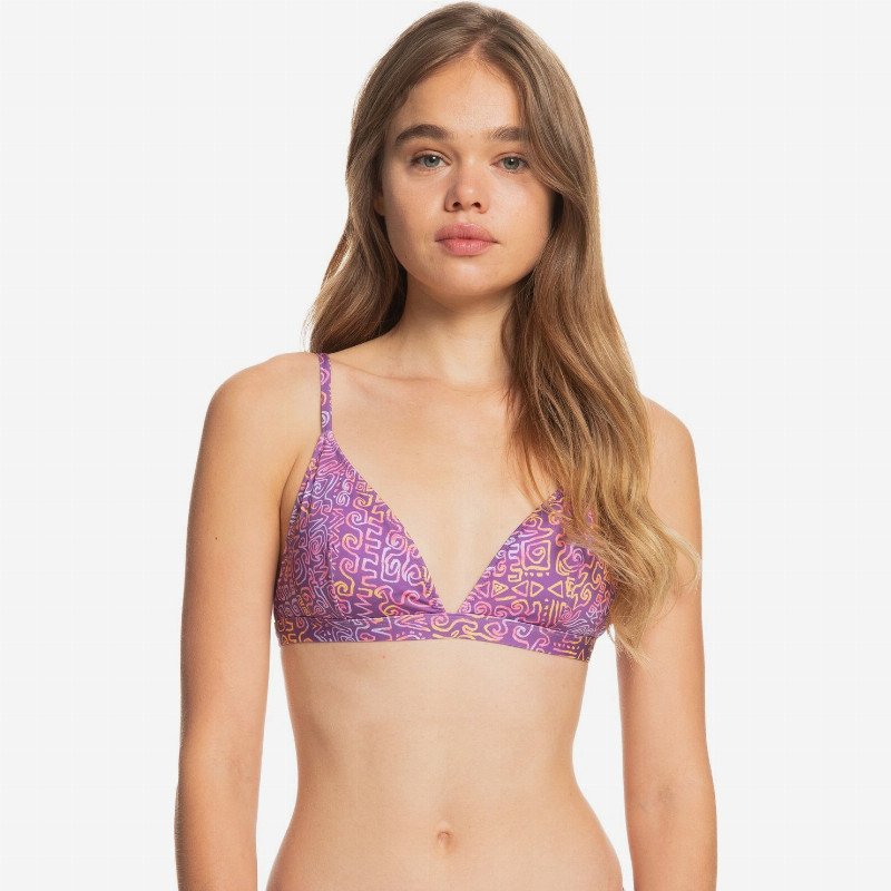 Classic - Bikini Top for Women - Purple - Quiksilver