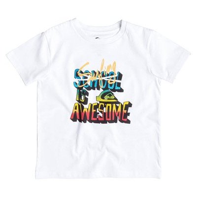 CLASSIC GOOD VIBES - T-SHIRT FOR BOYS WHITE