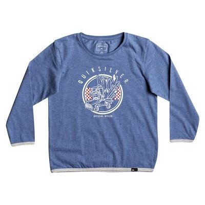 CLASSIC OFFICIAL DEAL - LONG SLEEVE T-SHIRT FOR BOYS 2-7 BLUE