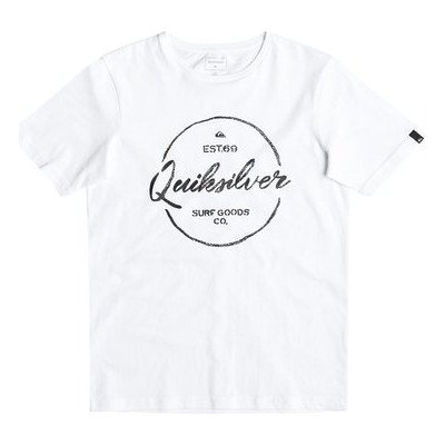 CLASSIC SILVERED - T-SHIRT FOR BOYS WHITE