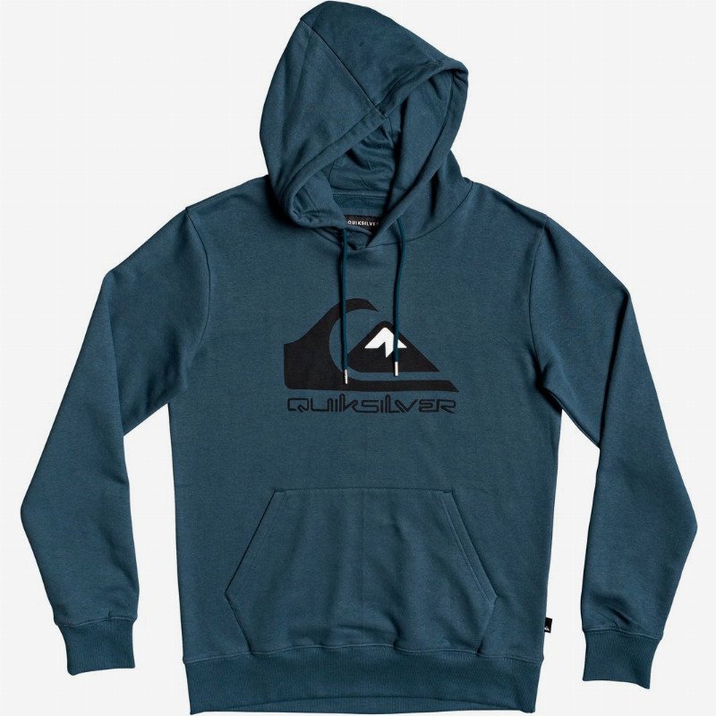 Comp Logo - Hoodie for Men - Blue - Quiksilver