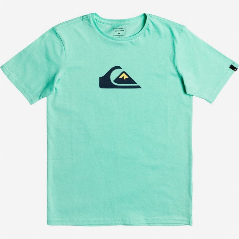 Comp Logo - T-Shirt for Boys 8-16 - Green - Quiksilver