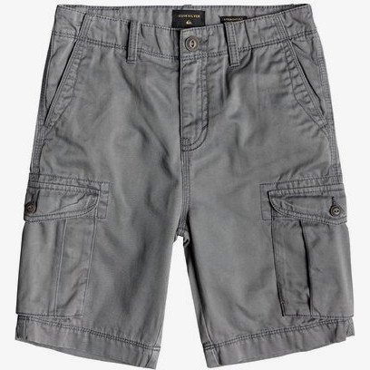 Crucial Battle - Cargo Shorts for Boys 8-16 - Black - Quiksilver