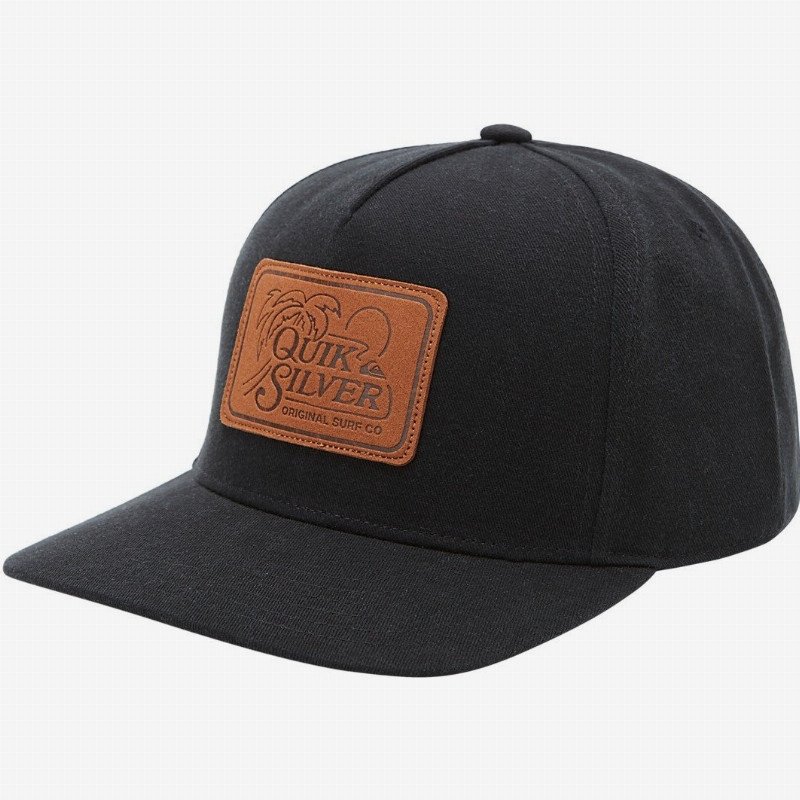 Cryptic Mystic - Snapback Cap for Men - Black - Quiksilver