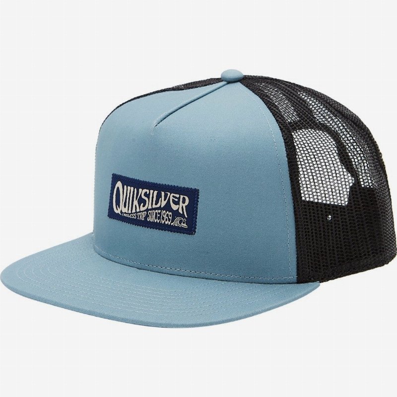 Crystal Clear - Trucker Cap for Men - Blue - Quiksilver