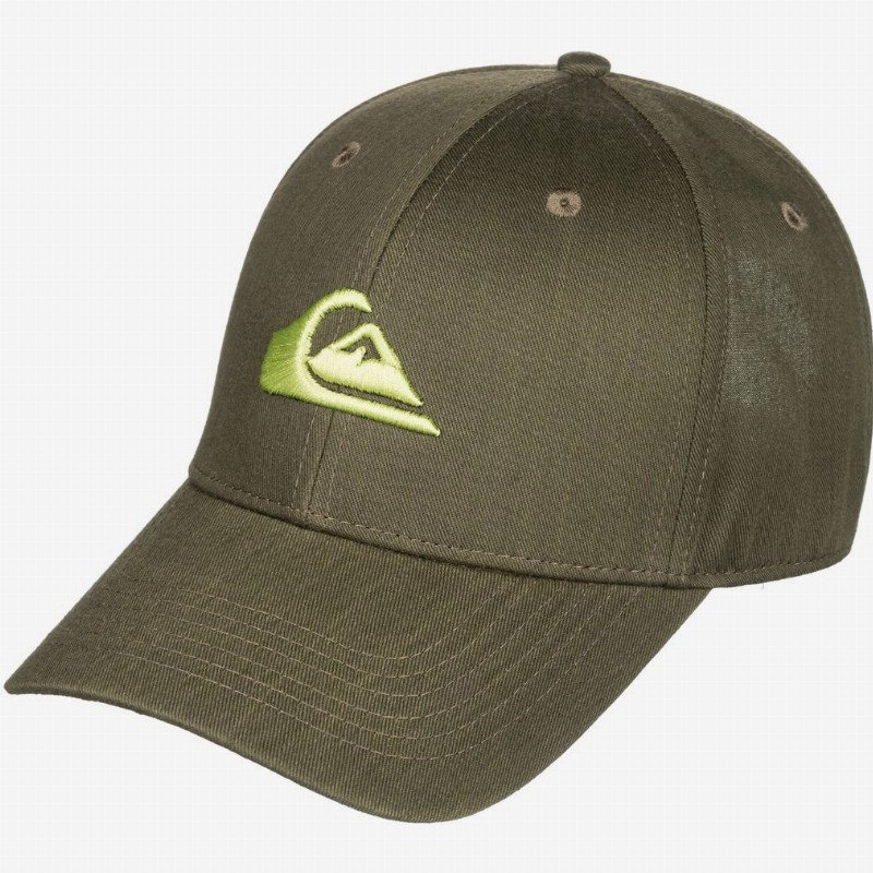 Decades - Snapback Cap for Men - Green - Quiksilver