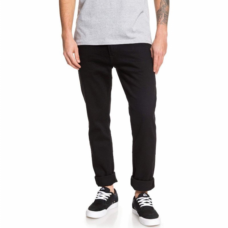 Distorsion Black Black - Slim Fit Jeans for Men