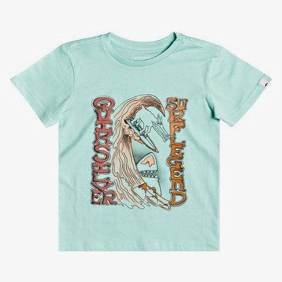 Diving To Deep - T-Shirt for Boys 2-7 - Green - Quiksilver