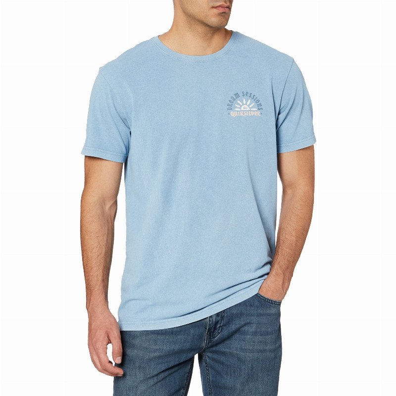 Dream Sessions - Organic T-Shirt - Men - L - Blue