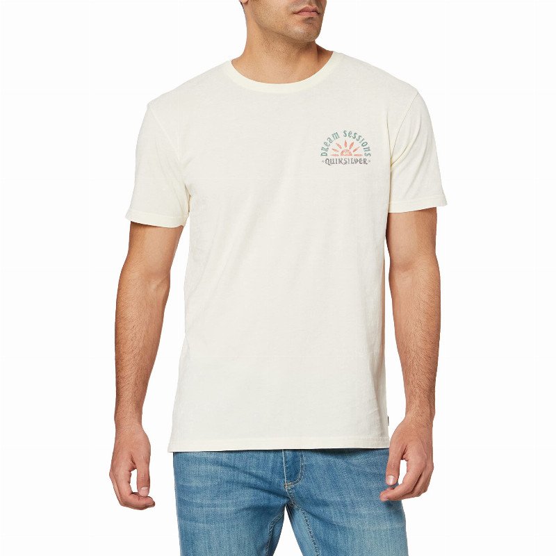 Dream Sessions - Organic T-Shirt - Men - M - White