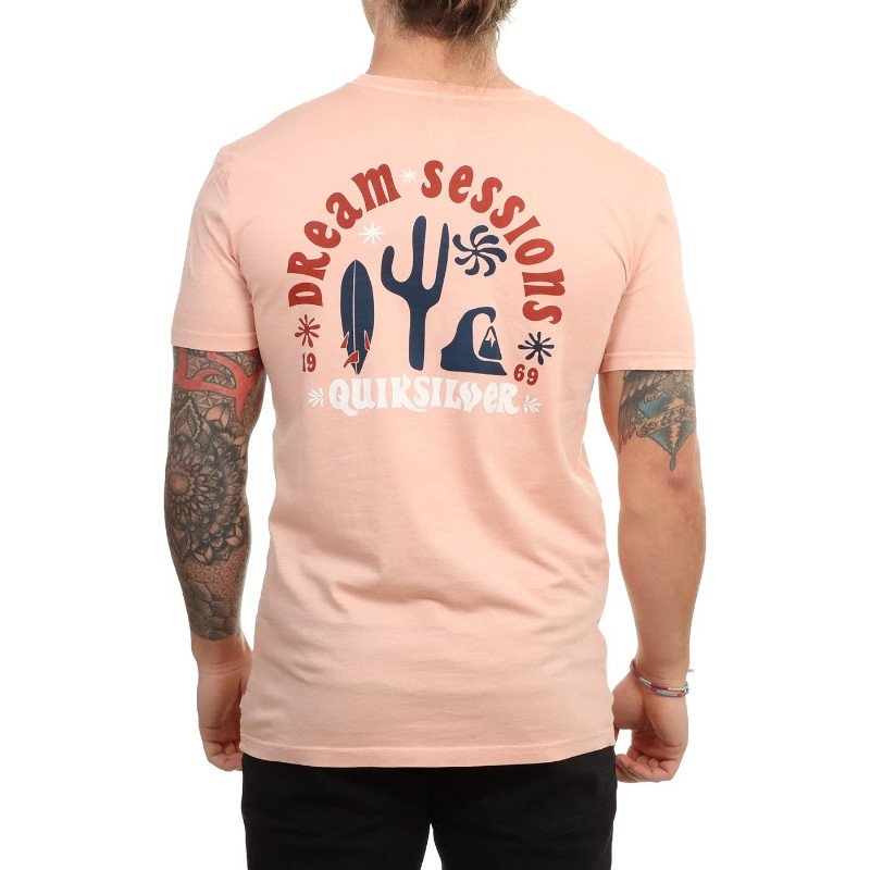 Dream Sessions - Organic T-Shirt - Men - XL - Pink