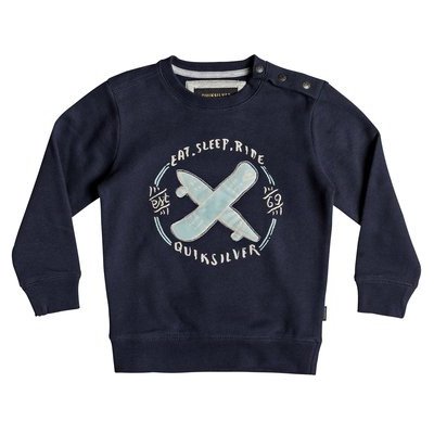 EAT AND RIDE - SWEATSHIRT FOR BOYS 2-7 BLUE