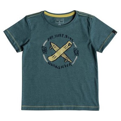 EAT AND RIDE - T-SHIRT FOR BOYS 2-7 BLUE