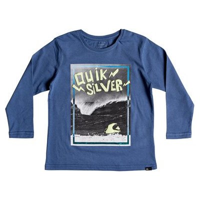 ELECTRIC - LONG SLEEVE T-SHIRT FOR BOYS 2-7 BLUE