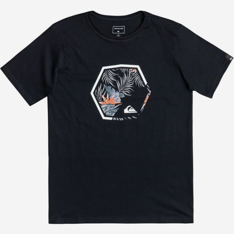 Fading Out - T-Shirt for Boys 8-16 - Black - Quiksilver