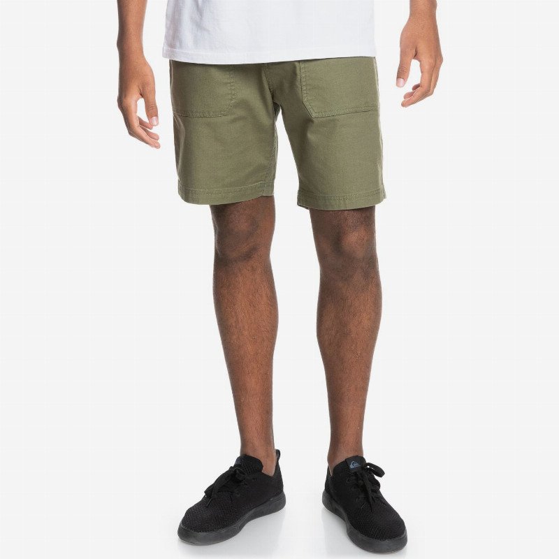 Fatigue Stretch - Elasticated Shorts for Men - Green - Quiksilver