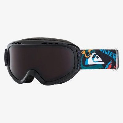 Flake - Snowboard/Ski Goggles for Boys 2-7 - Black - Quiksilver