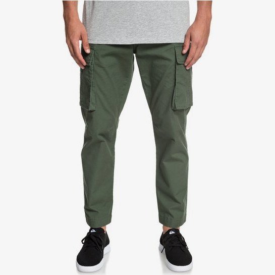 FREE MANTLE - CARGO TROUSERS FOR MEN BROWN