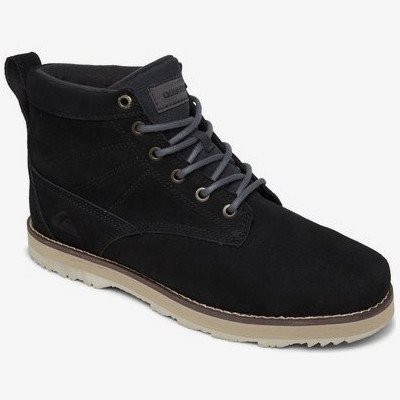 Gart - Suede Lace-Up Winter Boots for Men - Grey - Quiksilver