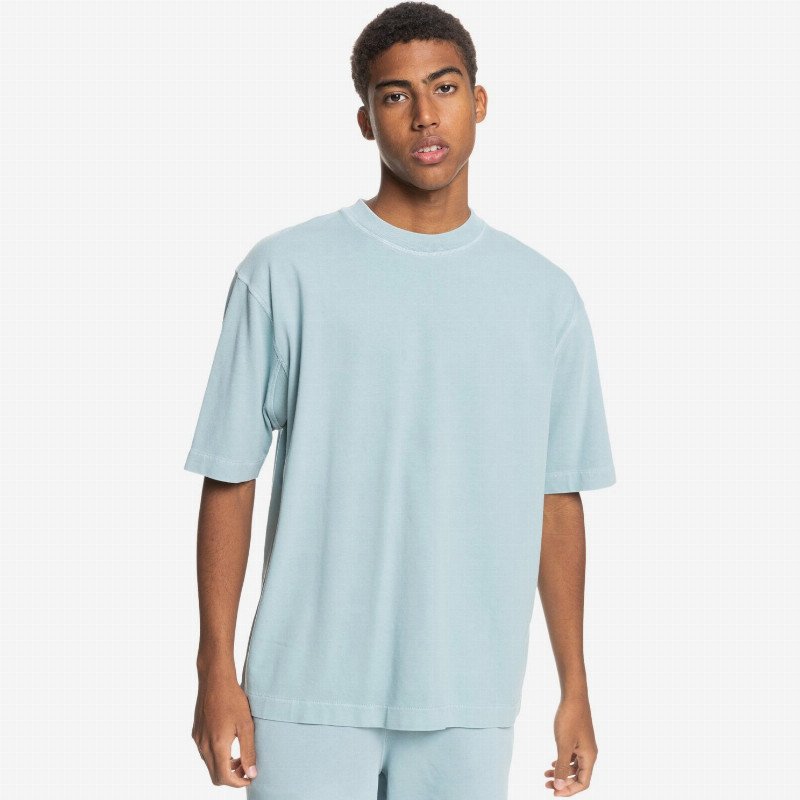 General Echo - Organic T-Shirt for Men - Blue - Quiksilver